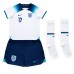 England Bukayo Saka #17 Replica Home Minikit World Cup 2022 Short Sleeve (+ pants)